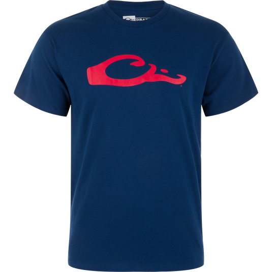 Drake Heather Graphic Logo T-Shirt