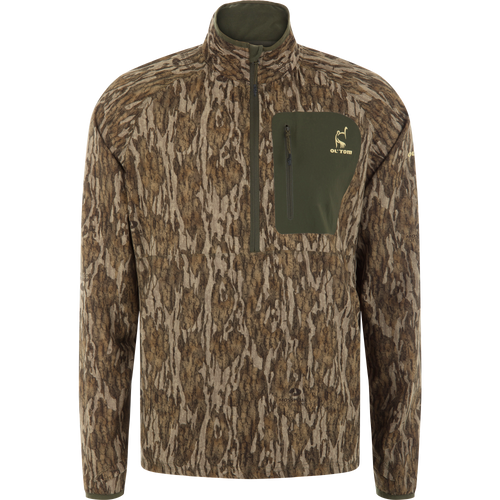 Half Zip Pullover with Spider Web Technology