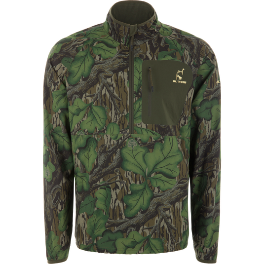 Half Zip Pullover with Spider Web Technology