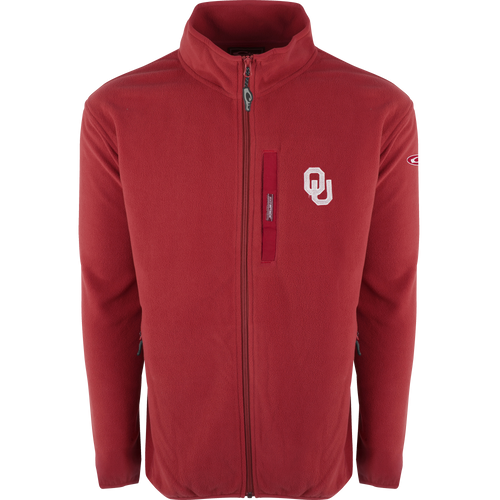 Oklahoma Full Zip Camp Fleece
