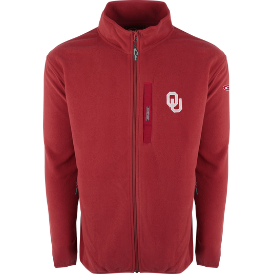 Oklahoma Full Zip Camp Fleece