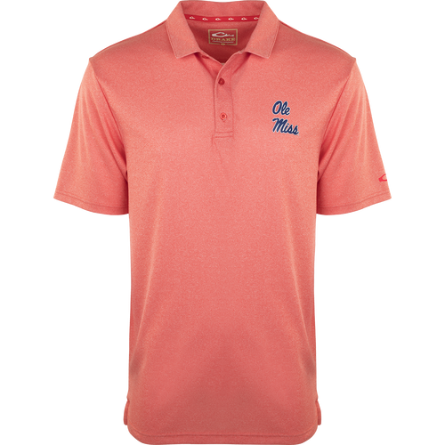 Ole Miss Vintage Heather Polo