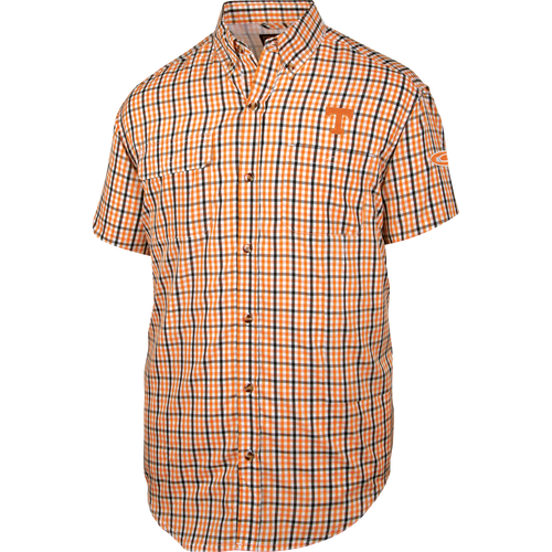 Tennessee Gingham Plaid Wingshooter's Shirt S/S