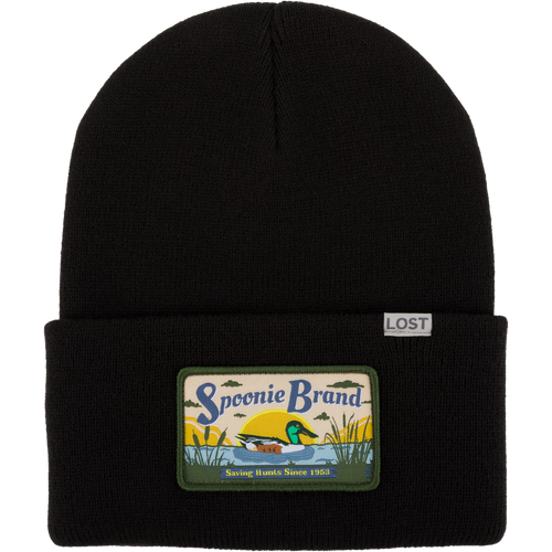 Spoonie Brand Patch Stocking Cap