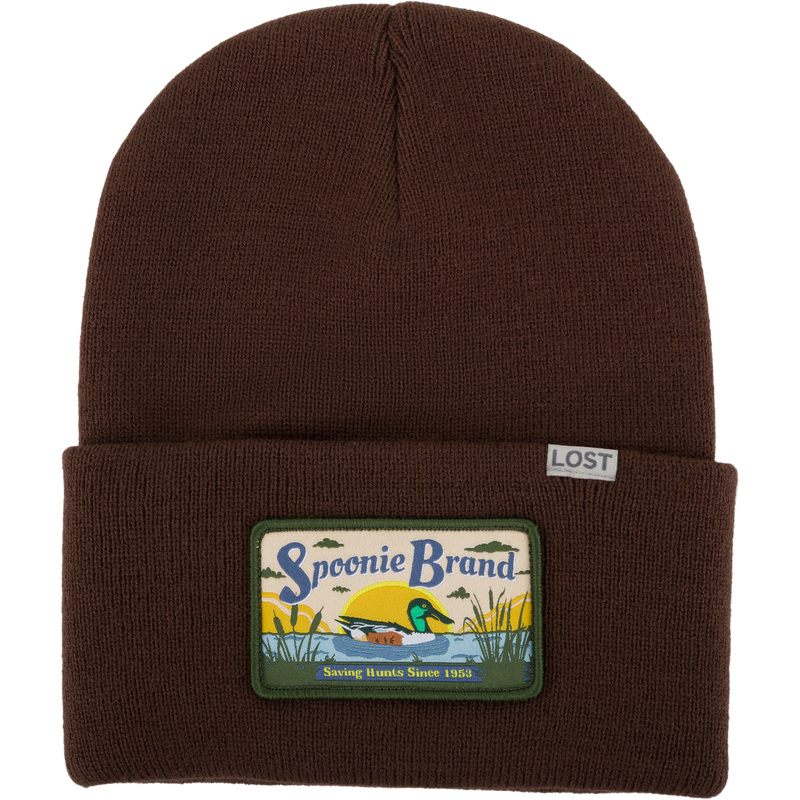 Spoonie Brand Patch Stocking Cap