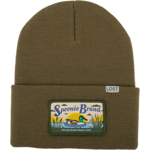 Spoonie Brand Patch Stocking Cap