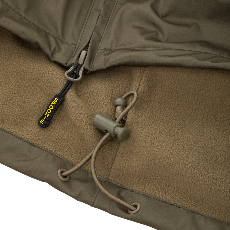 Spoonie Waterproof Fleece Lined Quarter Zip Jacket