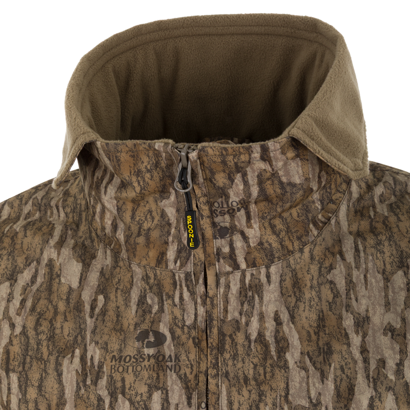 Spoonie Waterproof Fleece Lined Quarter Zip Jacket
