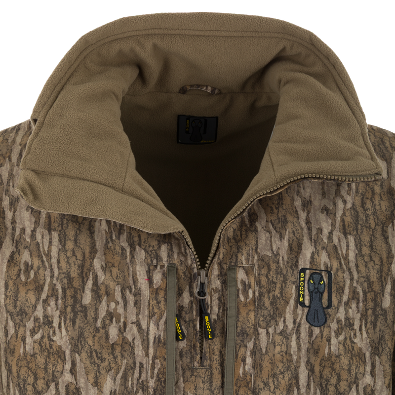 Spoonie Waterproof Fleece Lined Quarter Zip Jacket