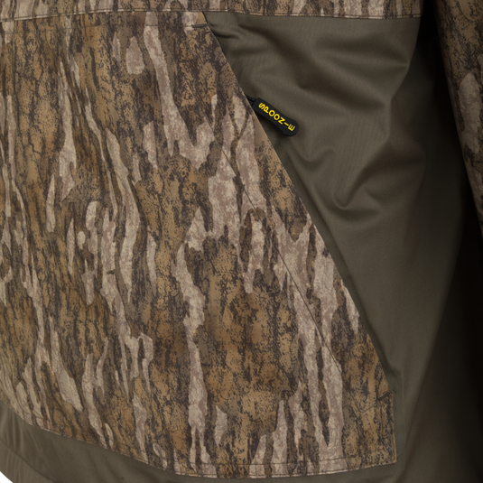 Spoonie Waterproof Fleece Lined Quarter Zip Jacket