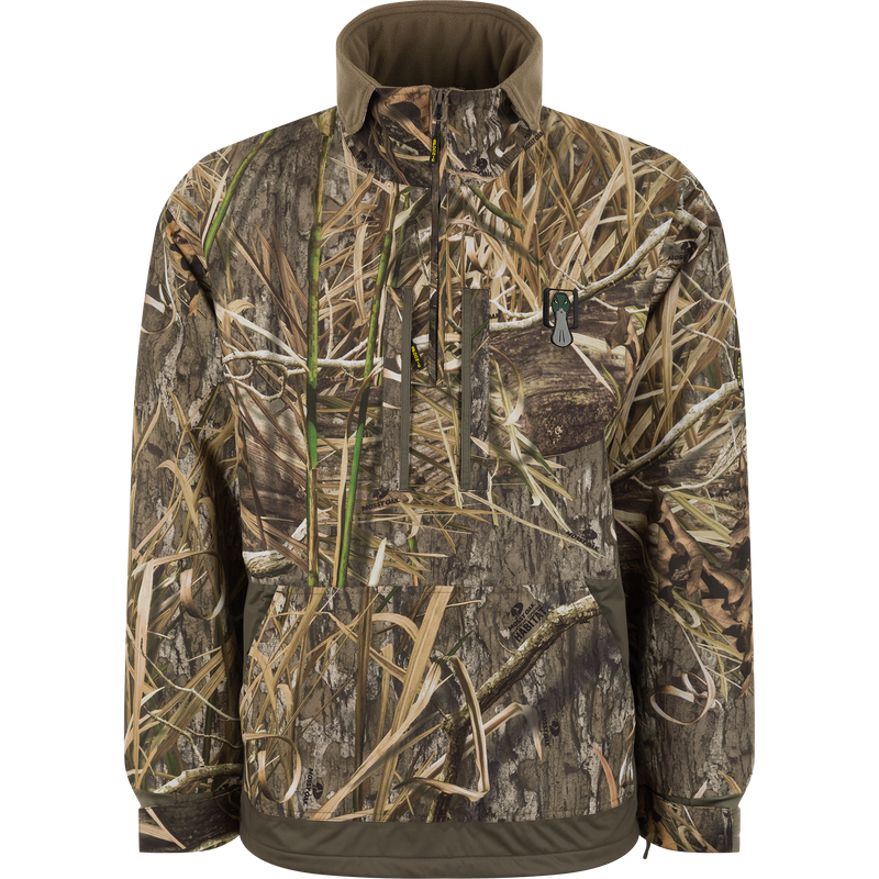 Spoonie Waterproof Fleece Lined Quarter Zip Jacket