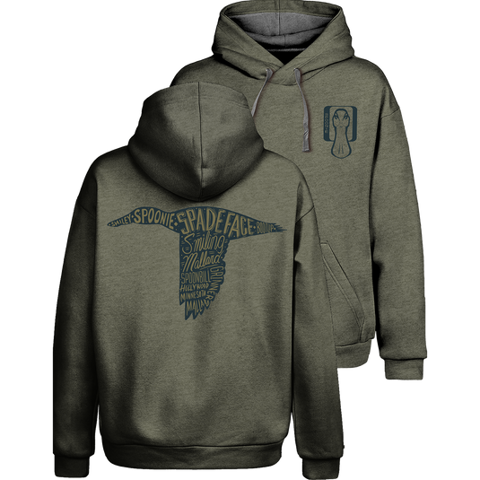 Spoonie Spade Face Logo Hoodie