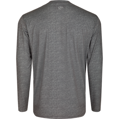 A lightweight, moisture-wicking Performance Crew shirt with UPF 50 sun protection. Ideal for outdoor activities like hunting and fishing.